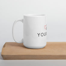 Load image into Gallery viewer, White glossy mug