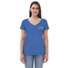 Load image into Gallery viewer, Women’s recycled v-neck t-shirt